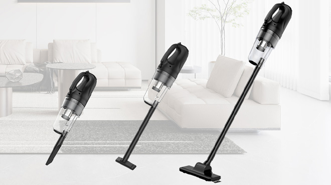 SOWTECH Corded Stick Vacuum Cleaner in Three Modes