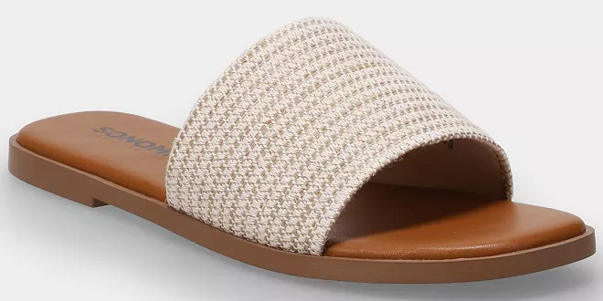 Sonoma Goods For Life Jindi Womens Soft Slide Sandals