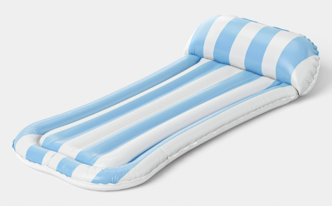 Sun Squad Pool Lounge Mat Striped