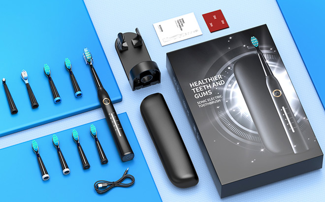 Teetheory Electric Toothbrush with Travel Case