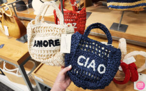 Universal Thread Top Handle Crochet Tote Handbag