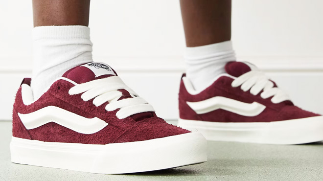 Vans Knu Skool Fluffy Suede Sneakers