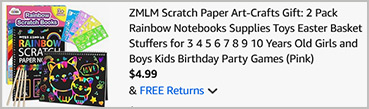 Zmlm Scratch Paper Notebooks 2 Pack Screenshot