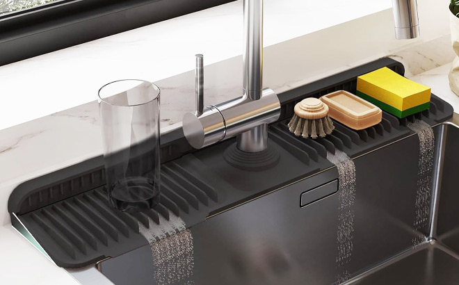 24 Inch Silicone Faucet Mat