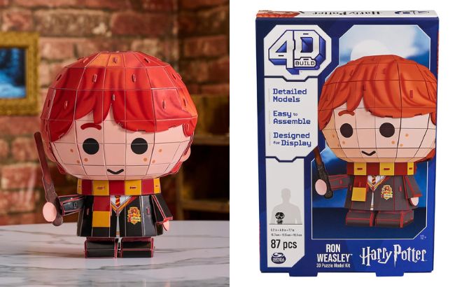 4D Build Harry Potter Ron Weasley 3D Puzzle Model Kit