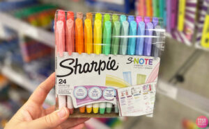 A person Holding Sharpie S Note Markers
