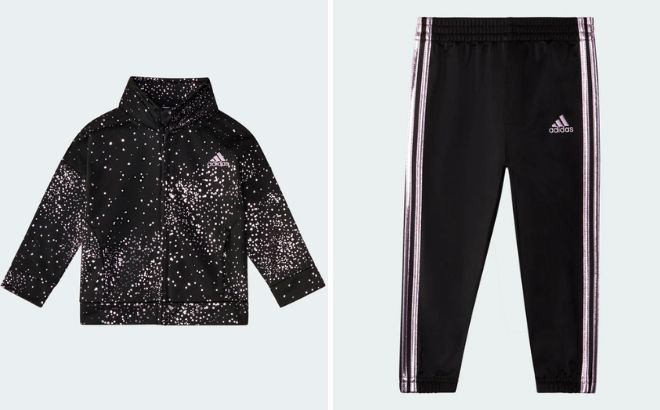 Adidas Kids All Over Print Tricot Track Set Adidas Kids All Over Print Tricot Track Set