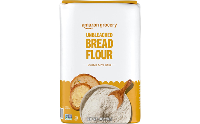 Amazon Grocery Enriched Bread Flour Unbleached 5 Lb Bag Amazon Grocery Enriched Bread Flour Unbleached 5 Lb Bag