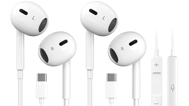 Antool USB C Earbuds 2 Pack Antool USB C Earbuds 2 Pack