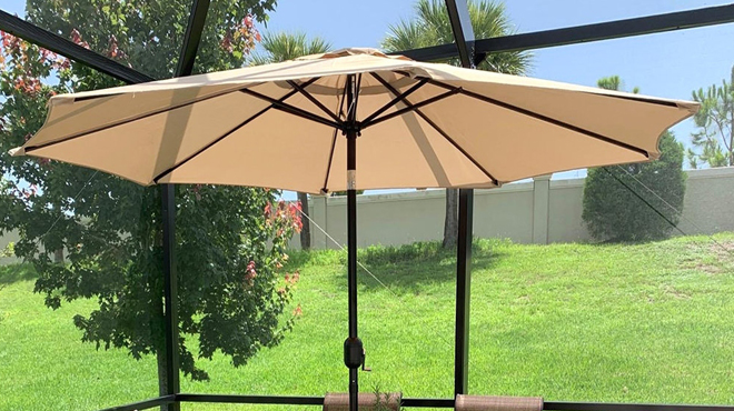 Arlmont Co 108 Inch Patio Outdoor Market Umbrella Arlmont Co 108 Inch Patio Outdoor Market Umbrella
