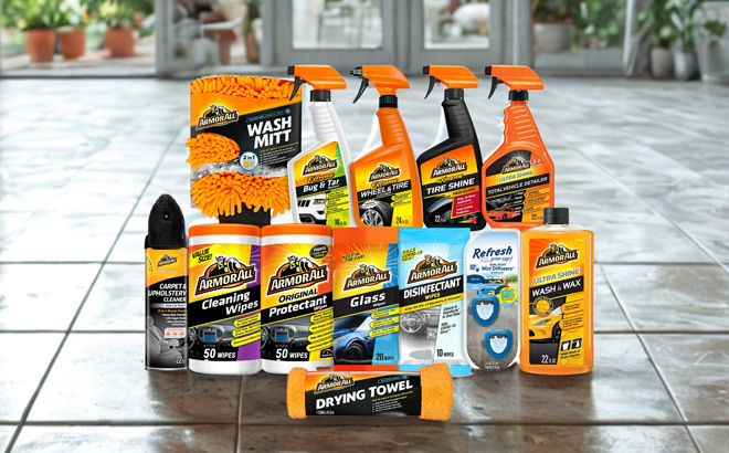 Armor All 13 Piece Car Cleaning Kit