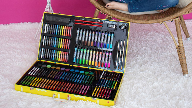 Art 101 Budding Artist 210 Piece Beginners Multifunctional Art Set