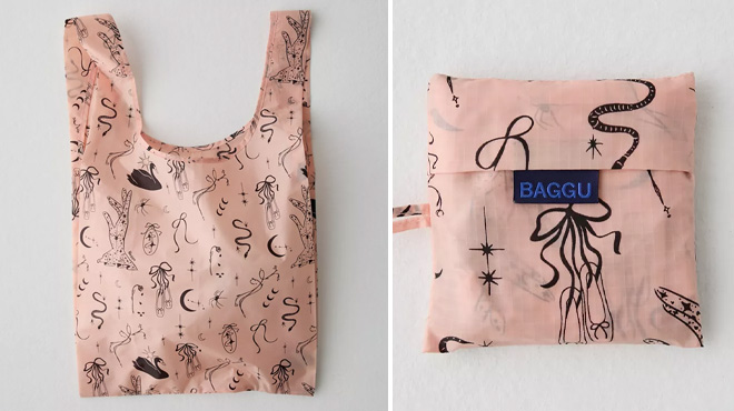 BAGGU Standard Reusable Printed Tote Bag BAGGU Standard Reusable Printed Tote Bag