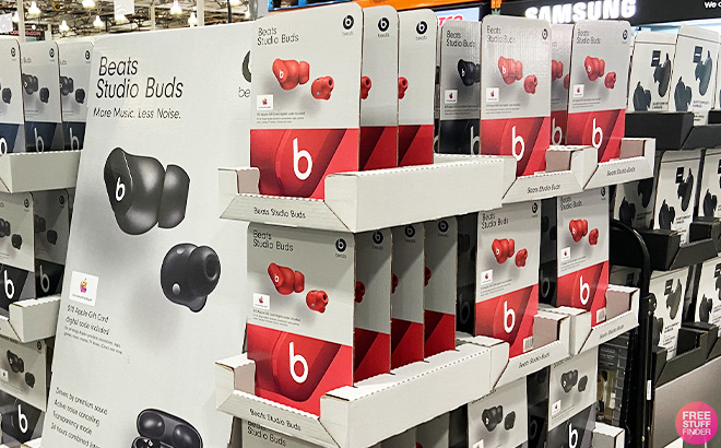 Beats Studio Buds on the Shelf