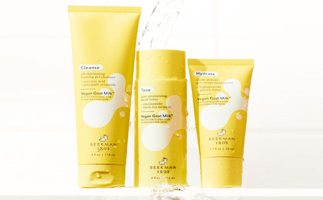 Beekman 1802 Oily Combination Skin 3 Step Kit