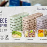 Bentgo 90 Piece Meal Prep Set Floral Pastels