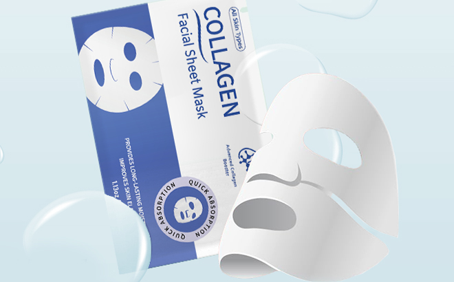 Bio Collagen Face Mask 4 Pack