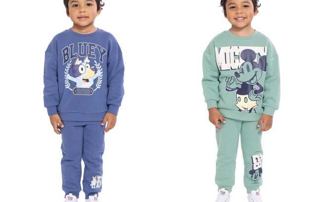 Bluey Toddlers Graphic Sweatshirt and Jogger Pants Set