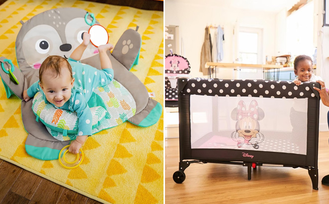 Bright Starts Tummy Time Prop Play Baby Activity Mat Bright Starts Tummy Time Prop Play Baby Activity Mat