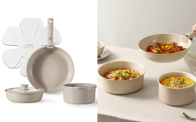 Carote Granite Nonstick Cookware Sets 8 Piece Carote Granite Nonstick Cookware Sets 8 Piece