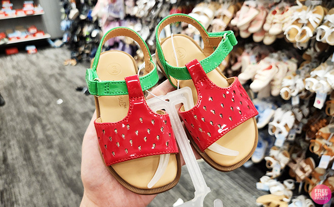 Cat Jack Toddler Lucy Strawberry Sandals
