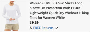 Checkout page of G Gradual Womens UPF 50 Sun Shirt Checkout page of G Gradual Womens UPF 50 Sun Shirt