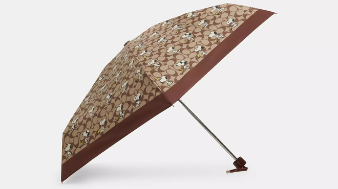 Coach x Peanuts UV Protection Mini Umbrella