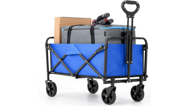 Collapsible Foldable Wagon Blue