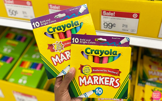 Crayola 10 Count Board Line Markers Crayola 10 Count Board Line Markers
