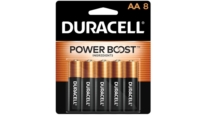 Duracell 8 Count AA Batteries