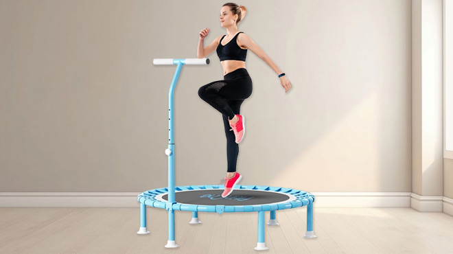 FitinOne 40-Inch Fitness Mini Trampoline FitinOne 40-Inch Fitness Mini Trampoline