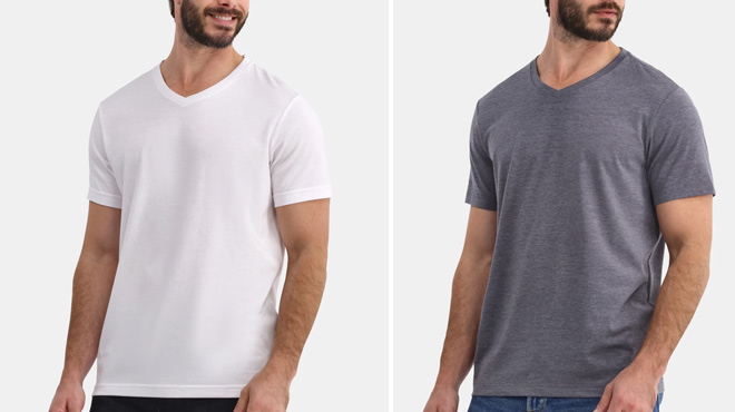 George Mens V Neck Tees George Mens V Neck Tees