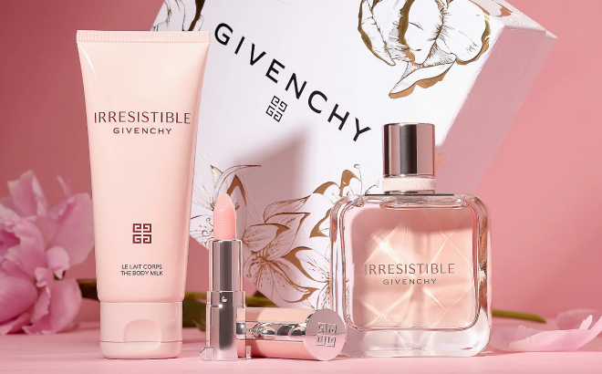 Givenchy Irresistible EDP Lotion Lip Stick Collection