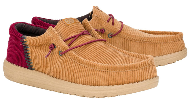 Hey Dude Mens Wally Funk Corduroy Shoes Hey Dude Mens Wally Funk Corduroy Shoes