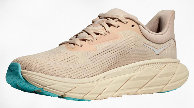 Hoka Womens Arahi 7 Running Shoes in Vanilla Cream Hoka Womens Arahi 7 Running Shoes in Vanilla Cream