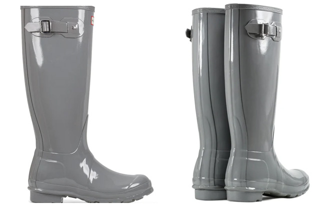 Hunter Womens Original Tall Gloss Rain Boots