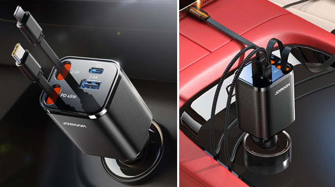 JOYROOM Retractable Car Chargers