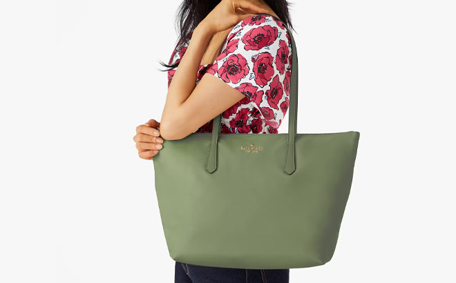 Kate Spade Kitt Nylon Medium Tote Kate Spade Kitt Nylon Medium Tote