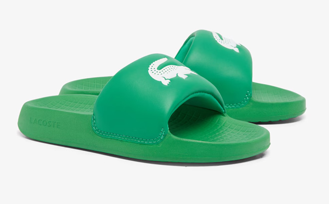 Lacoste Kids Serve 1 0 Slides