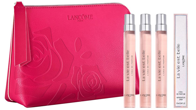 Lancome 3 pack La Vie Est Belle Eau de Parfum with Bag