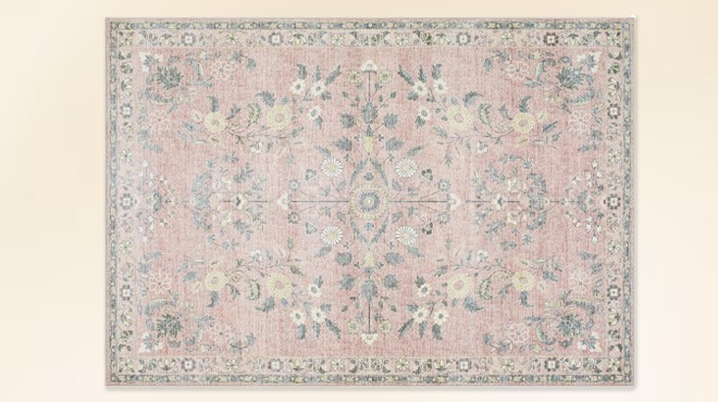 Langley Street Lympsham Washable Floral Rug