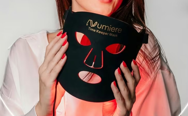 LuminaNRG Numiere TimeKeeper LED Face Mask LuminaNRG Numiere TimeKeeper LED Face Mask