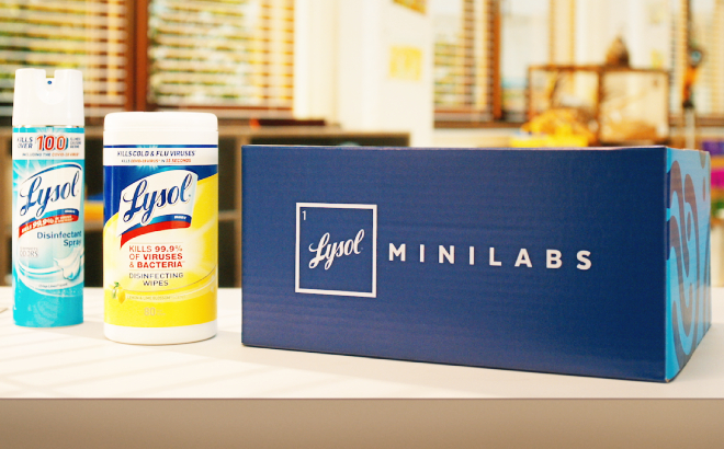 Lysol Minilabs Science Kit