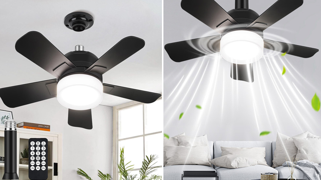 Matulsa 16 5 Inch Socket Fan Light