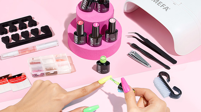 Mefa Gel Nail Polish Kit Mefa Gel Nail Polish Kit