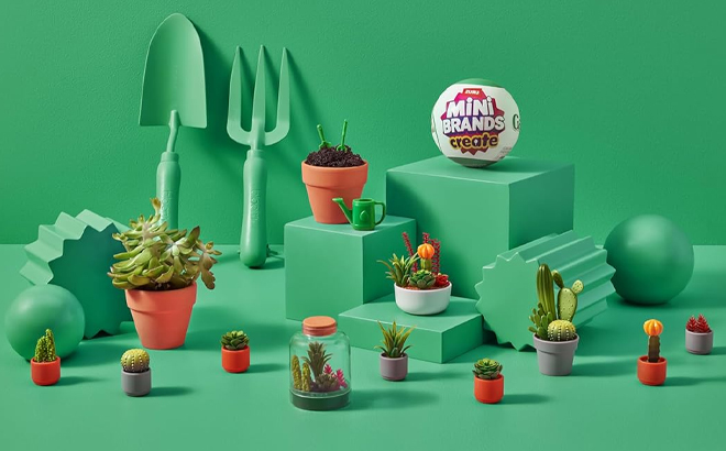 Mini Brands Create Garden Capsule Mini Brands Create Garden Capsule