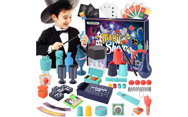Nicella 200 Magic Tricks for Kids Box Kit