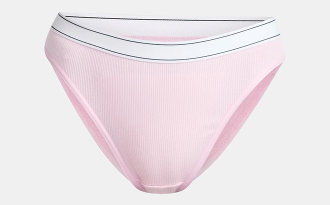 No Boundaries Stretch Ribbed Hi Cut Cheeky Panties