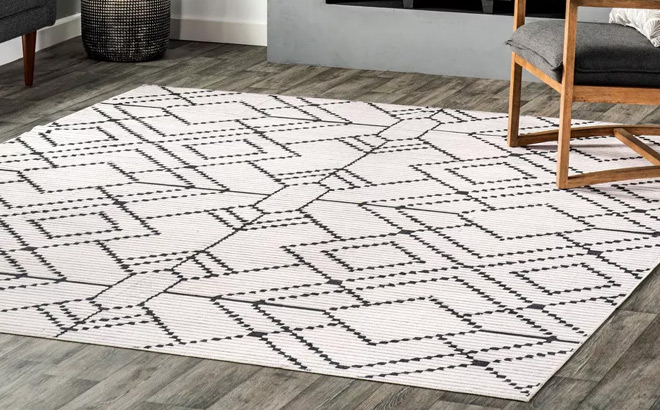 Nuloom Echo Multi Diamond Pet Friendly Washable Area Rug Nuloom Echo Multi Diamond Pet Friendly Washable Area Rug