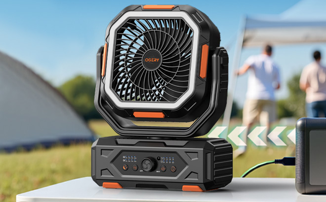 Ogery Portable Rechargeable Camping Fan